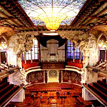 Palau de la Musica Catalana Barcelona Spain